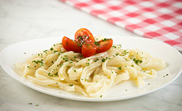 Fideos frescos veganos